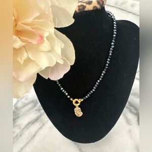Beautiful black Necklace Hand Crafted Jewelry | Women